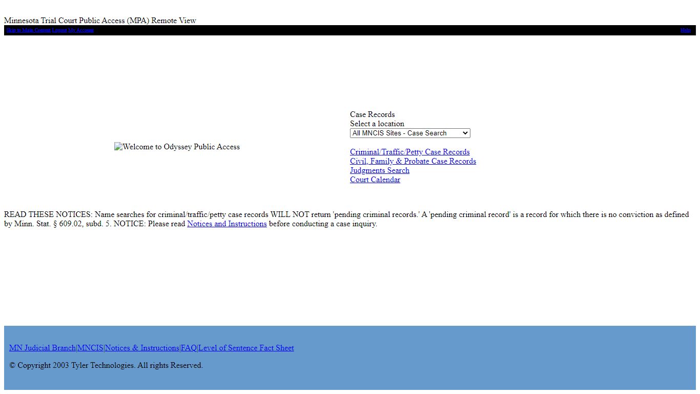 Mn Court Records Pa Mn Court Records Pa